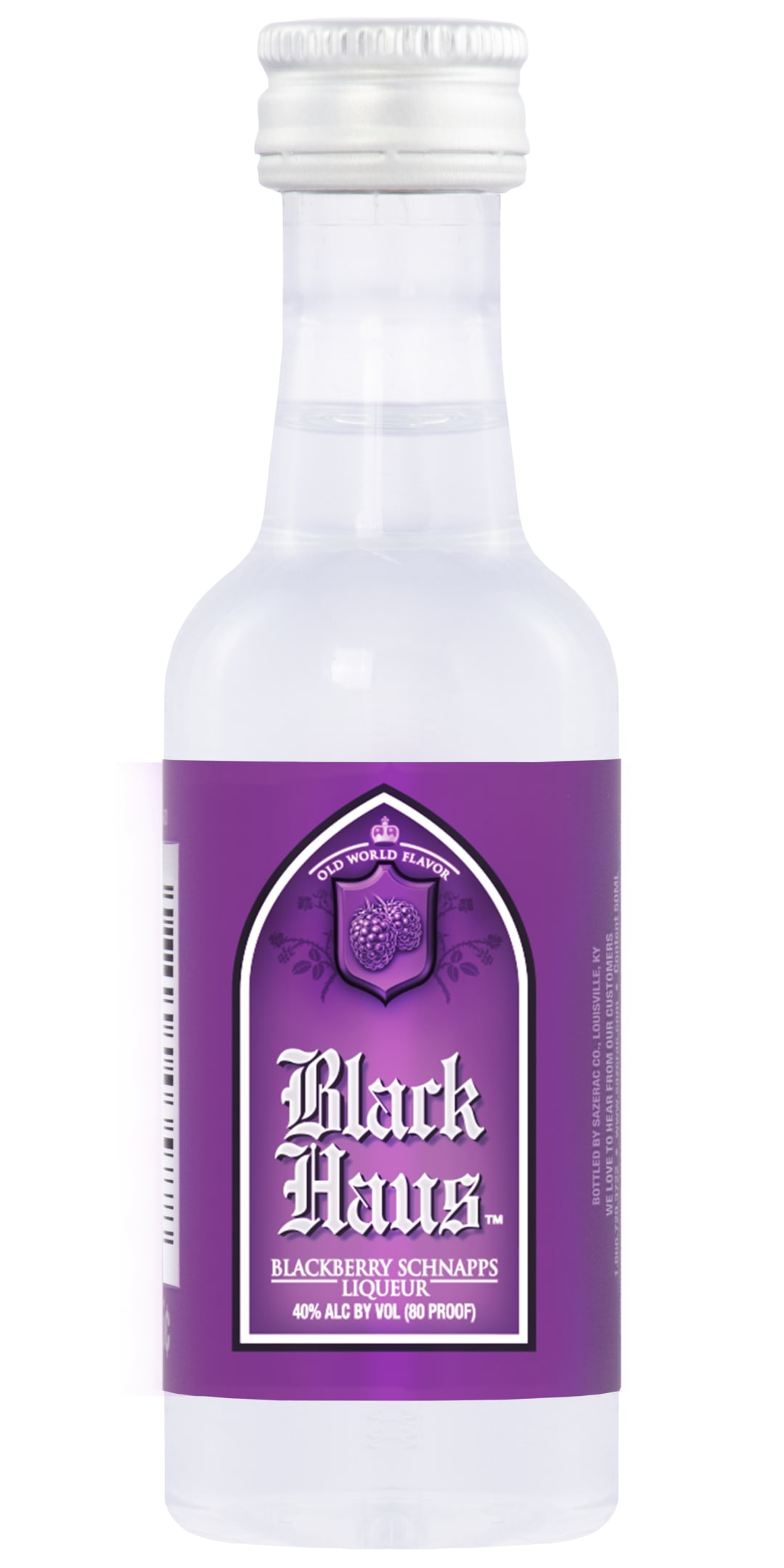 Black Haus Blackberry Liqueur 50ml 80 Proof
