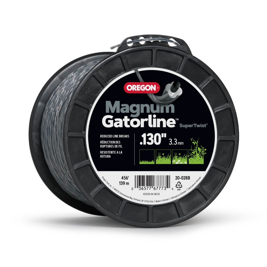 Oregon Magnum Gatorline Twist Trimmer line, 0.130in, 456ft Spool