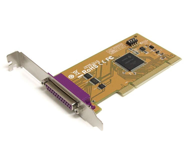 1 Port Remappable PCI Parallel Adapter Card