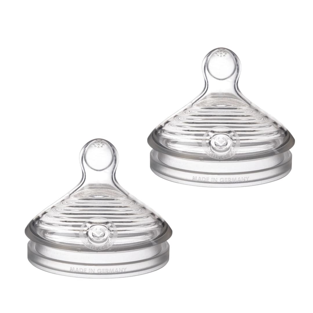 NUK® First Choice Smooth Flow™ Nipple Replacement, Slow Flow, 2 Pack