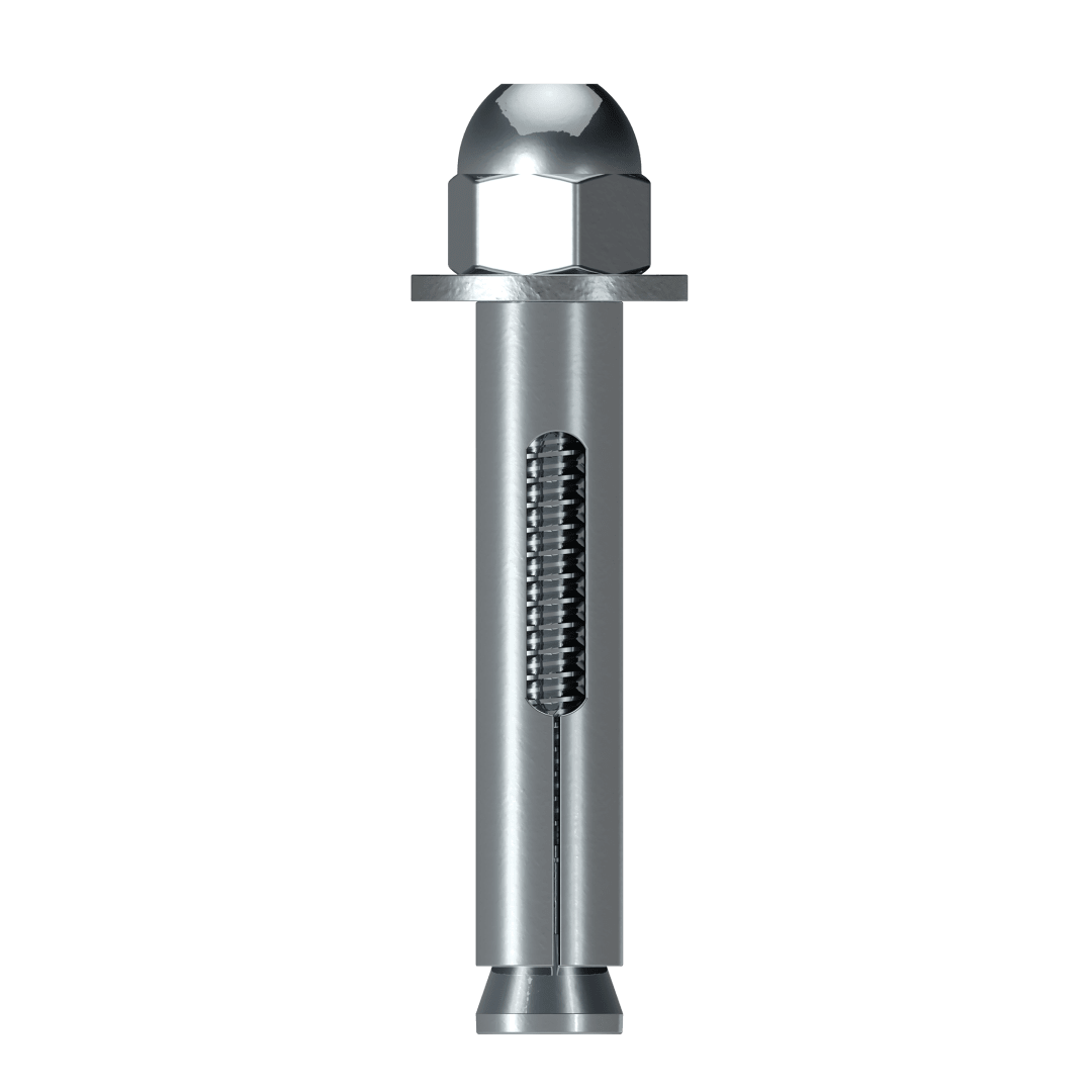Simpson Strong-Tie SL25138A Sleeve-All® 1/4 in. x 1-3/8 in. Acorn-Head Sleeve Anchor (100-Qty)