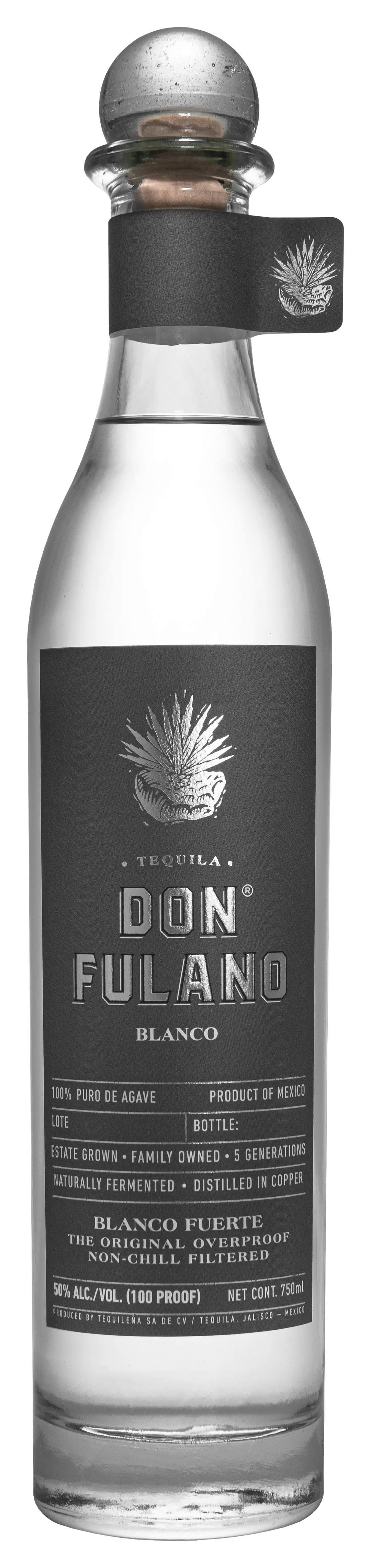 Don Fulano Blanco Fuerte Tequila 750ml