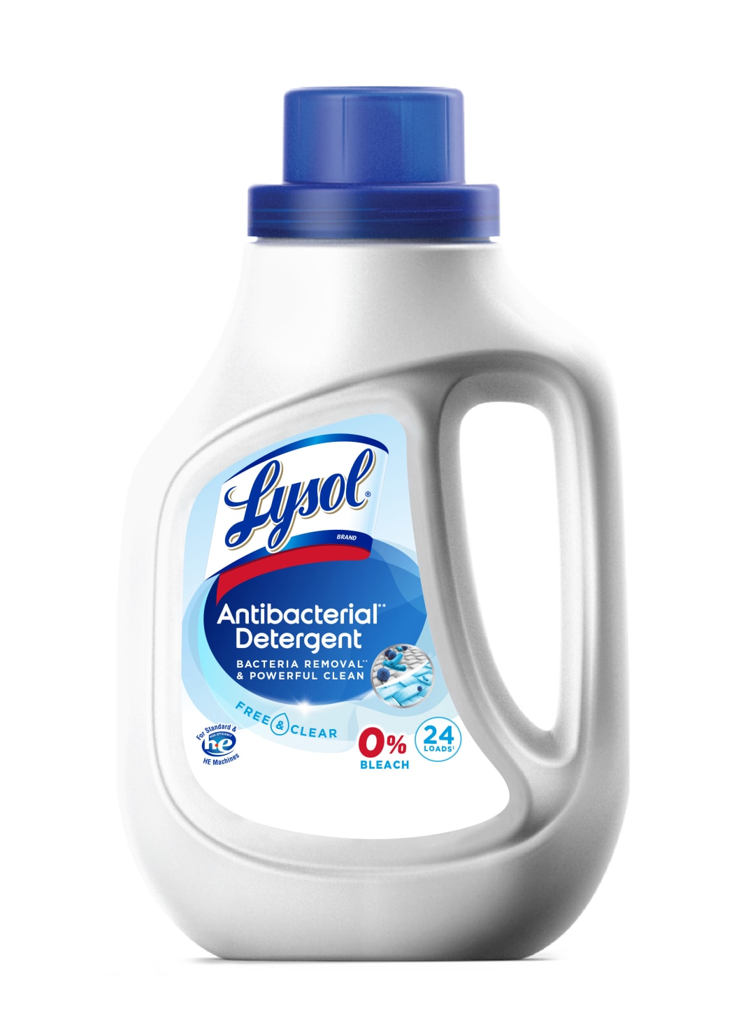 LYSOL® Laundry Detergent Free & Clear 4/37 oz.