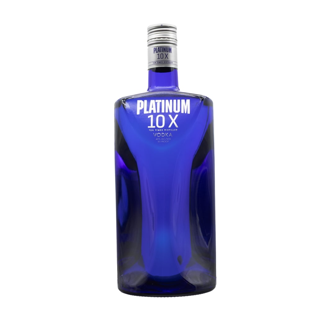 Platinum 10X Vodka 1.75l 80 Proof