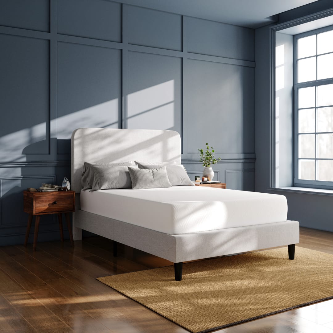 Cloud Green Tea Cooling Gel 3-Layer Memory Foam 10" Full Mattress in a Box with CertiPUR-US Certification, Washable Cover, and Pressure Relief