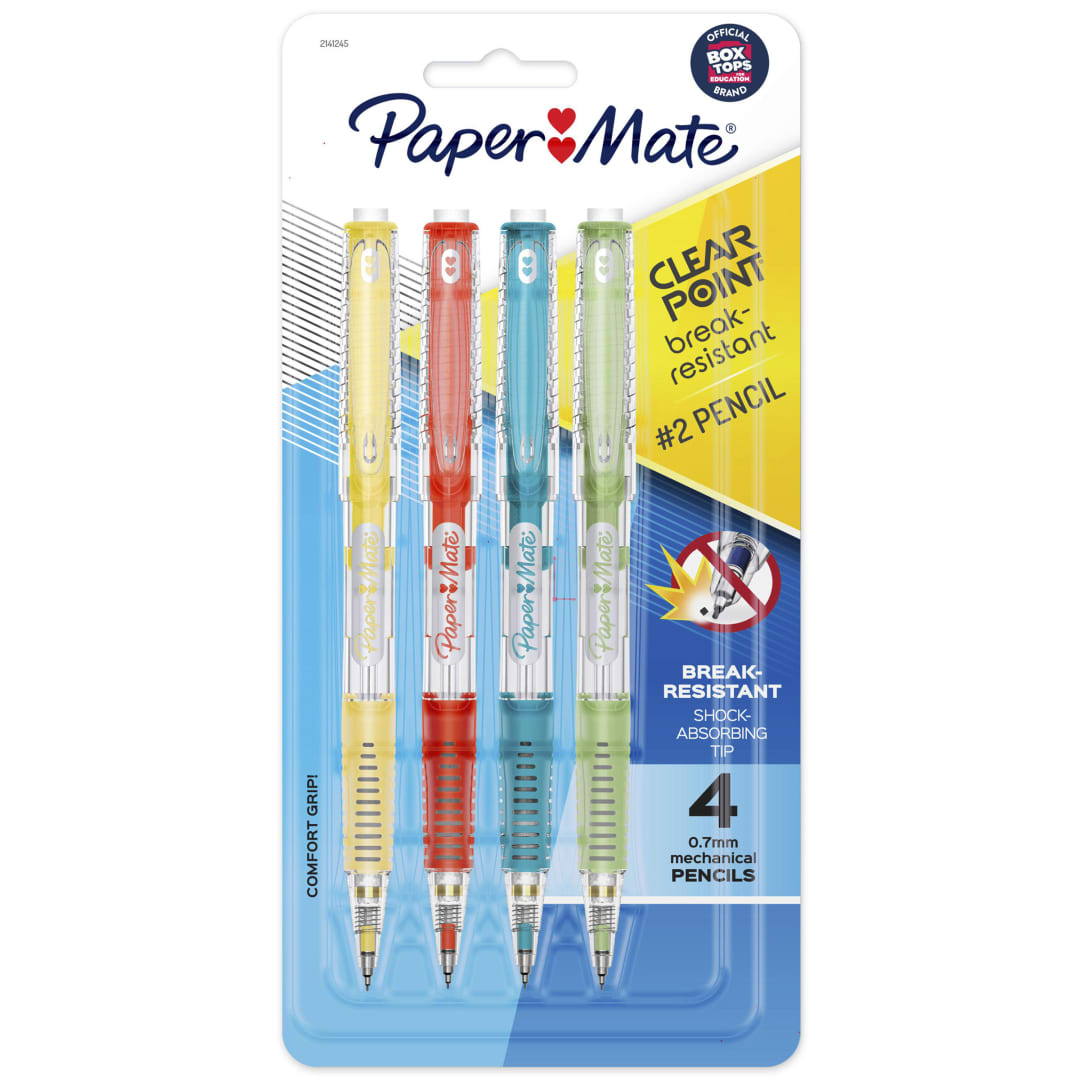 PM CLEARPOINT BR 0.7MM 4CD ASST