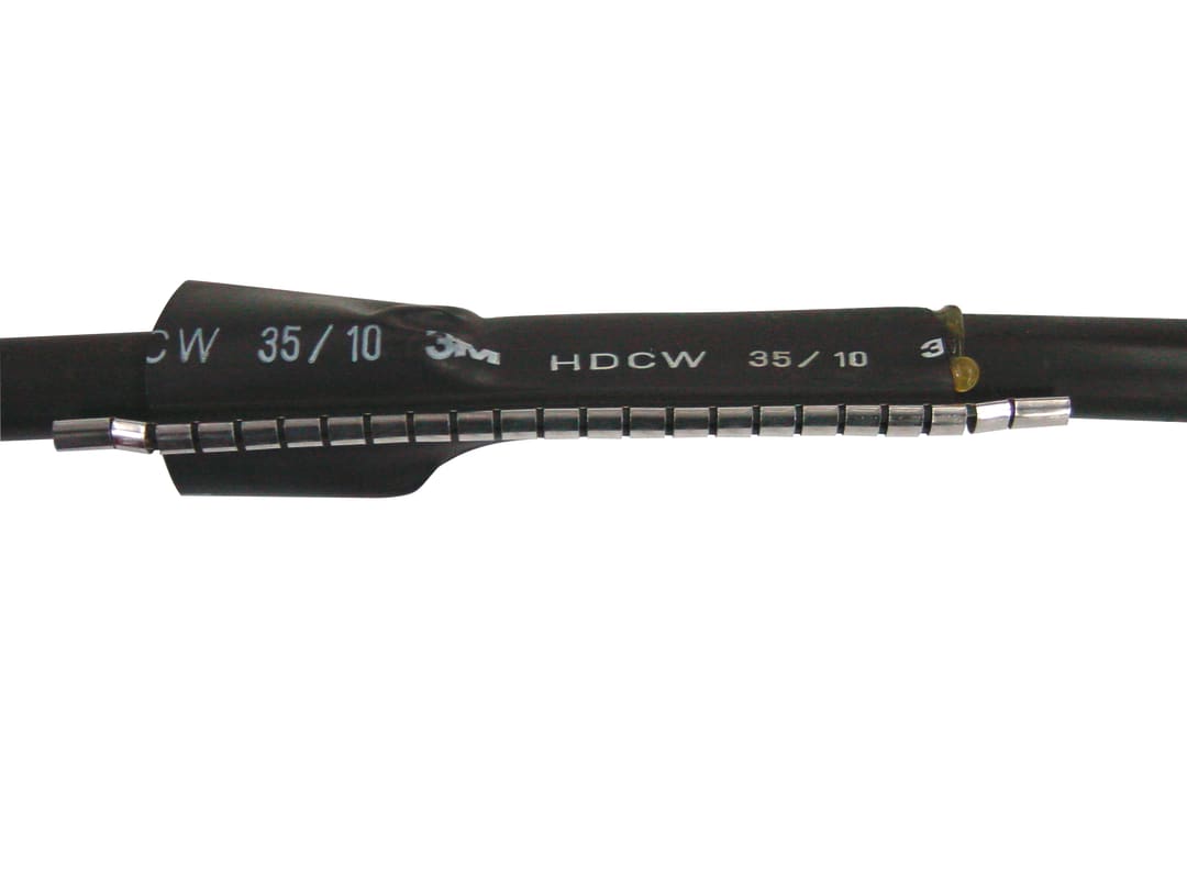 3M™ HDCW Warmschrumpf-Reparaturmanschette, Schwarz, 35/10 mm, 1200 mm