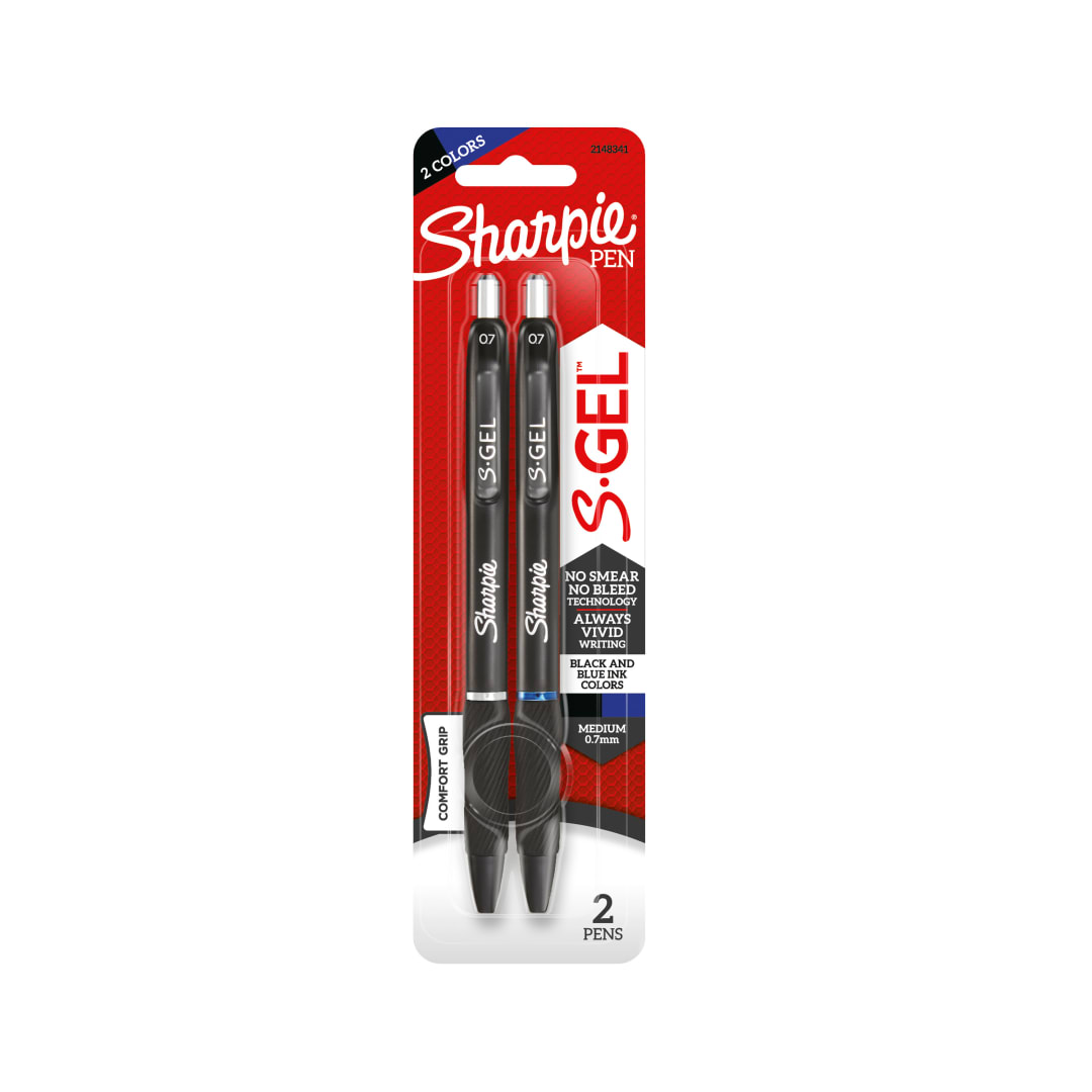 SHRP SGEL 0.7MM 2CD BLK/BLU