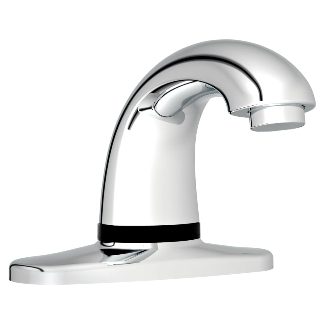 Rubbermaid Commercial Products AutoFaucet® Milano 4" Center Set, Polished Chrome, Kit 3