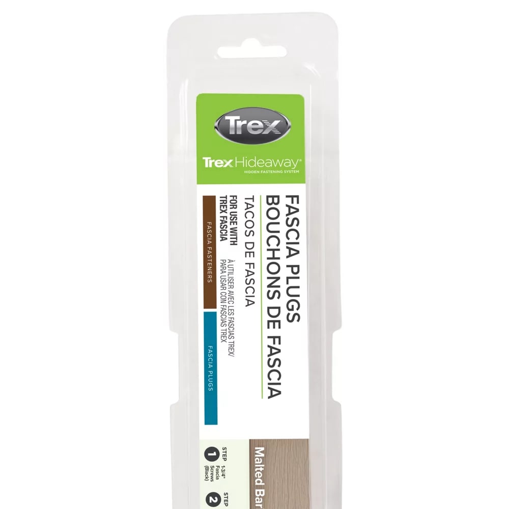 Trex® Fascia Plugs Malted Barley- 80 count/pack