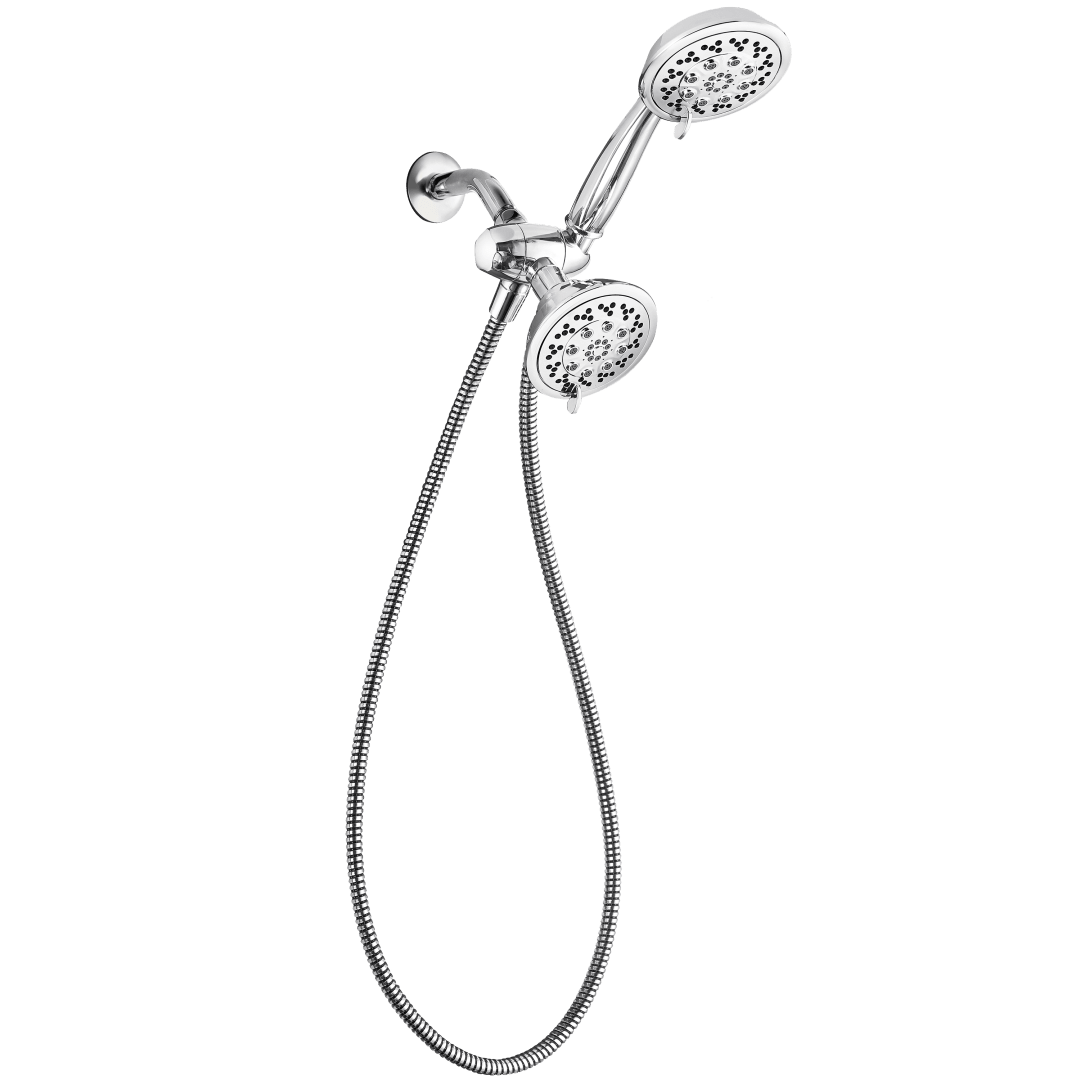 Solita 6-Function Showerhead and Handheld Shower in Polished Chrome
