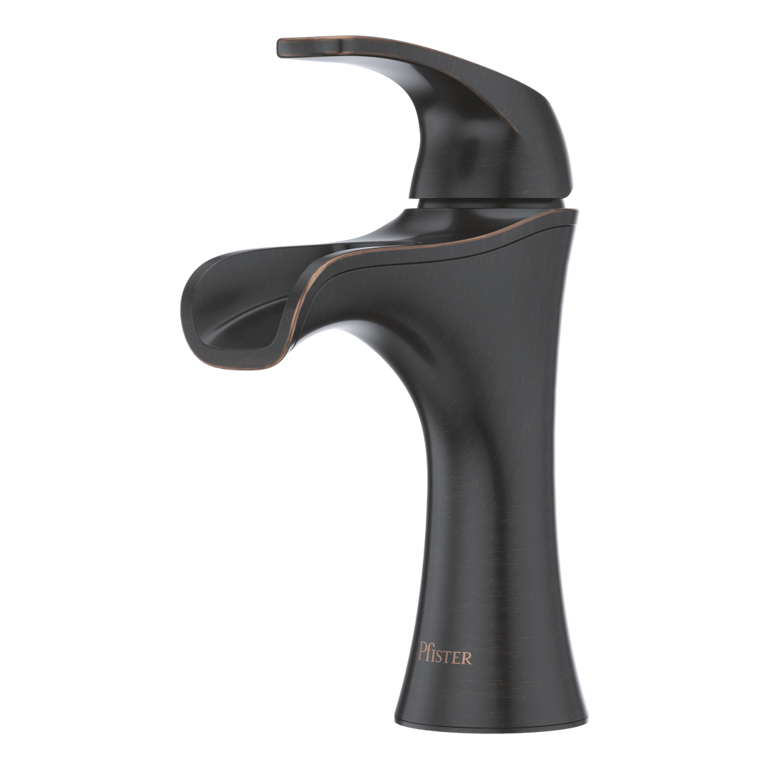 Jaida Single Control 4" Centerset Bathroom Faucet in Tuscan Bronze