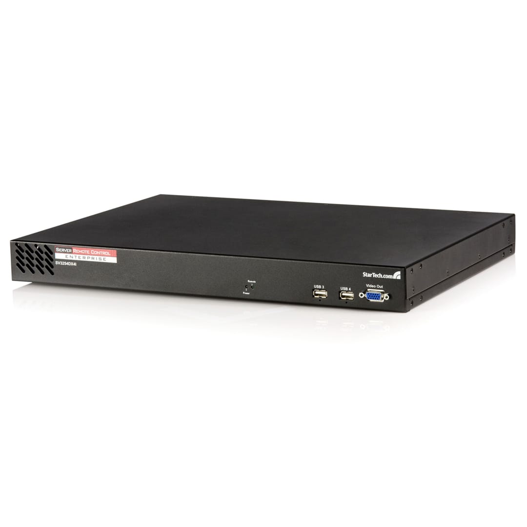 4 User 32 Port Cat 5 Matrix KVM Switch over IP