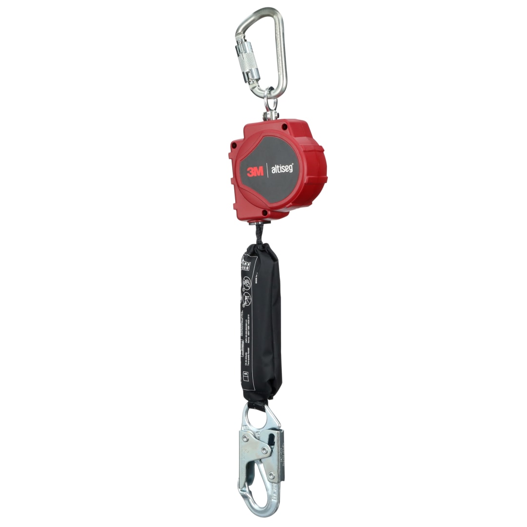 3M™ Protecta® Geri Sarımlı Yaşam Hattı, Dokuma, Karabina, Kancalı, 6,09 m, 6,1 m, 3100651