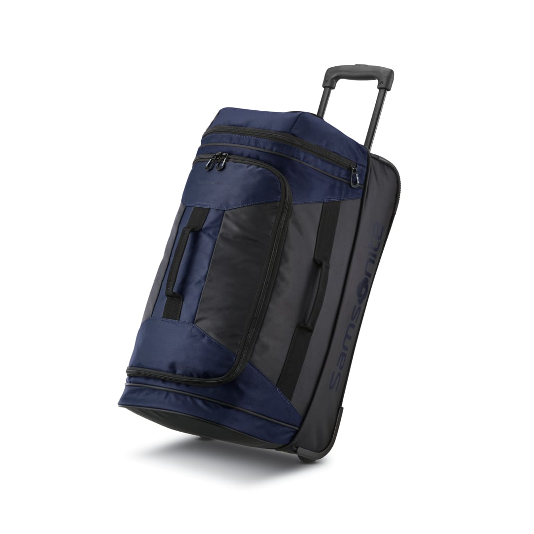 Andante 2 Wheeled Duffle 22 - Navy/Black