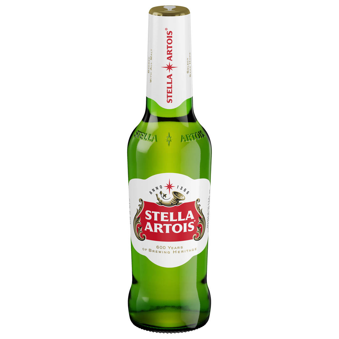 Stella Artois - Brewed at AB 11.2 oz Glass Bottle