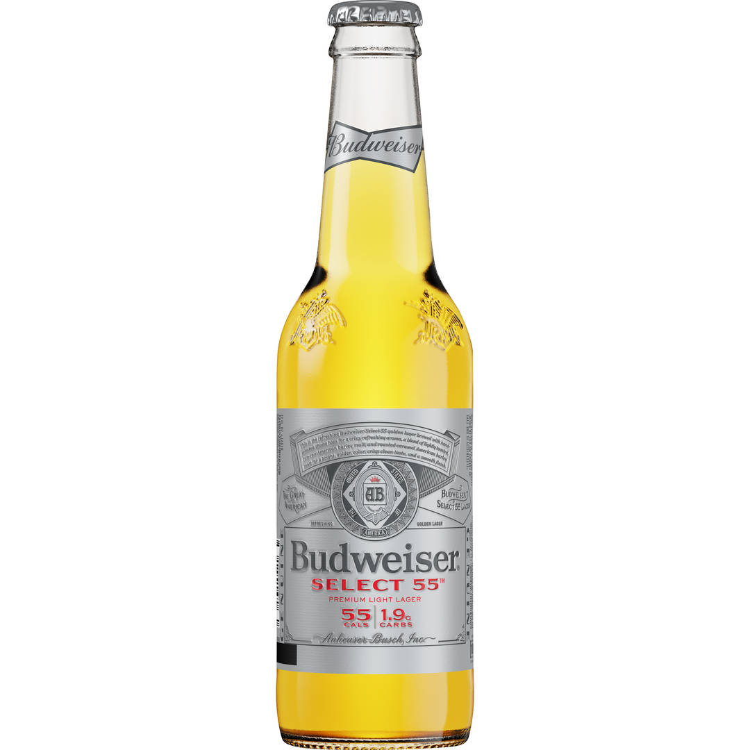 Budweiser® Select 55™ Light Beer, 12 fl. oz. Bottle
