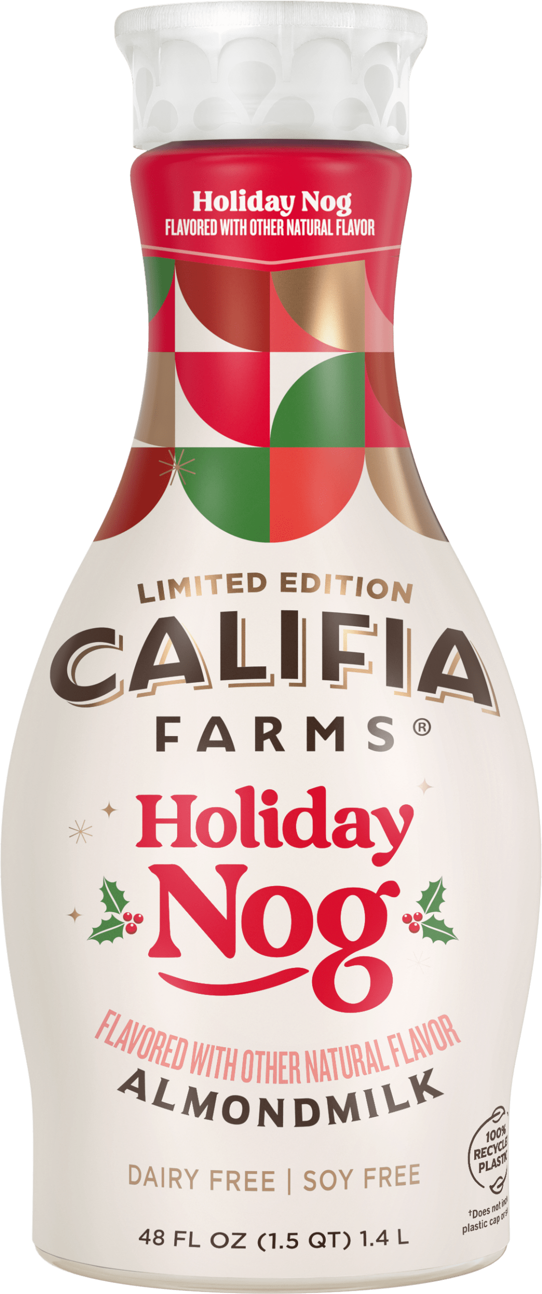 Holiday Nog Seasonal Almond Milk Egg Nog