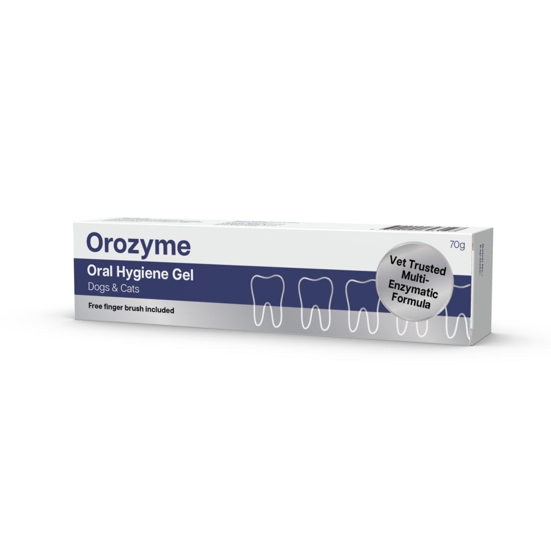 Orozyme Oral Hygiene Gel Toothpaste for Dogs and Cats, 70g