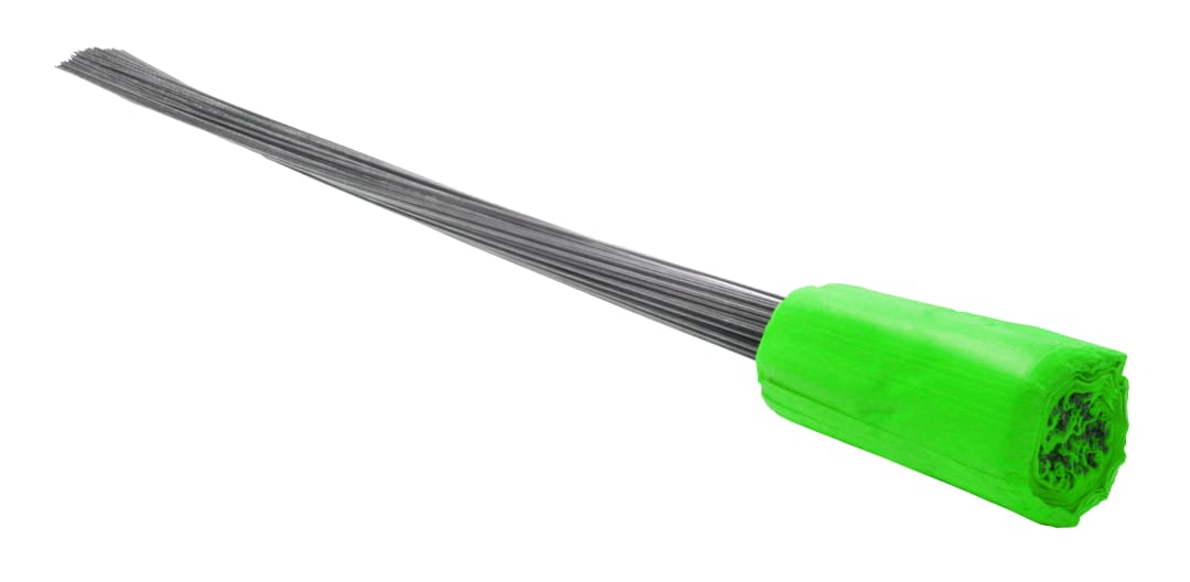 Stake Flags-21" Staff, 4"x5" Flag, Lime Fluorescent 100Pcs.