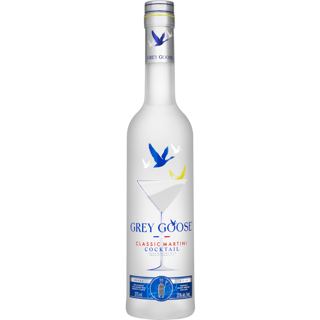 Grey Goose Classic Martini Cocktail Ready To Serve 35% 375mL