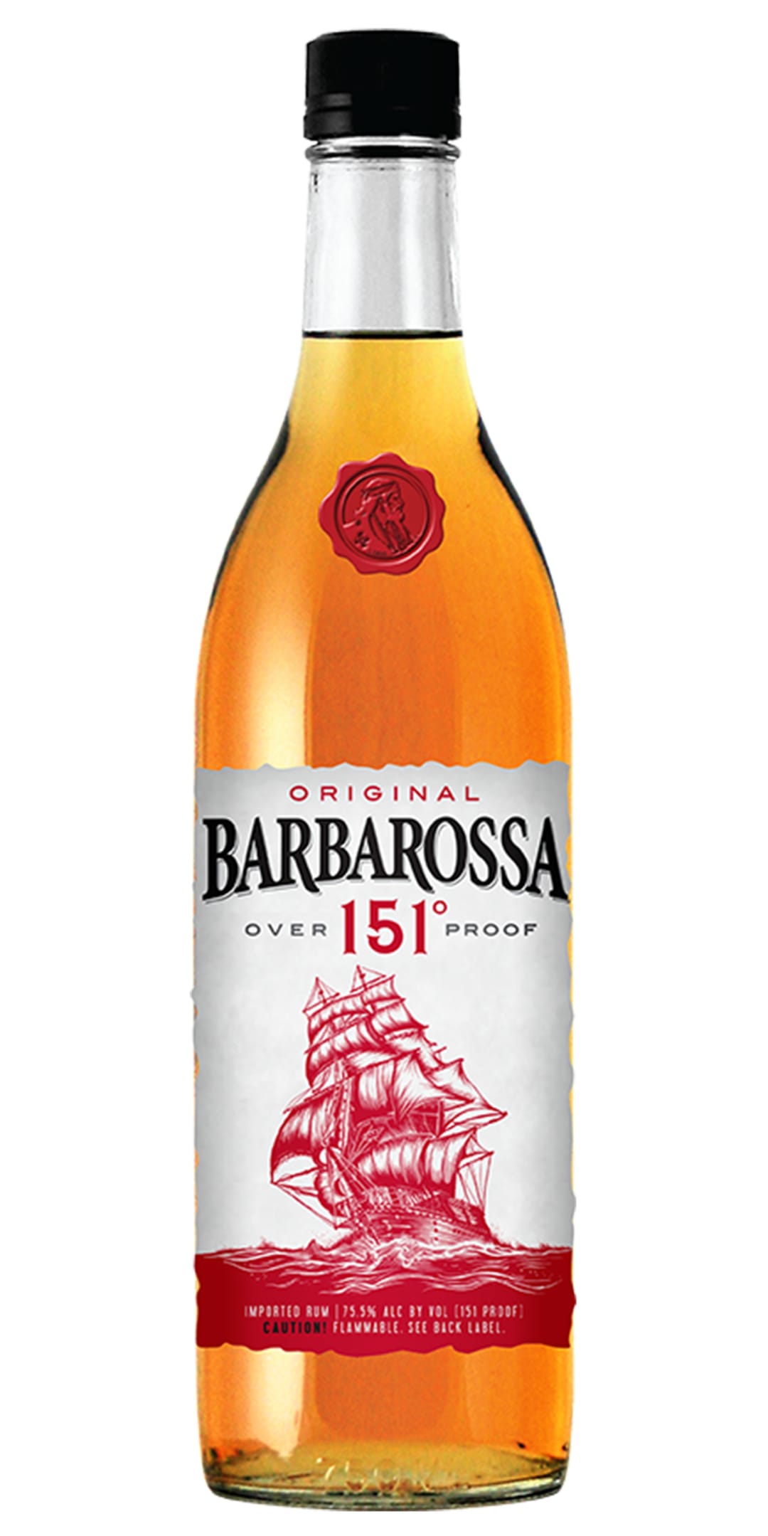 Barbarossa Overproof Rum 750ml 151 Proof