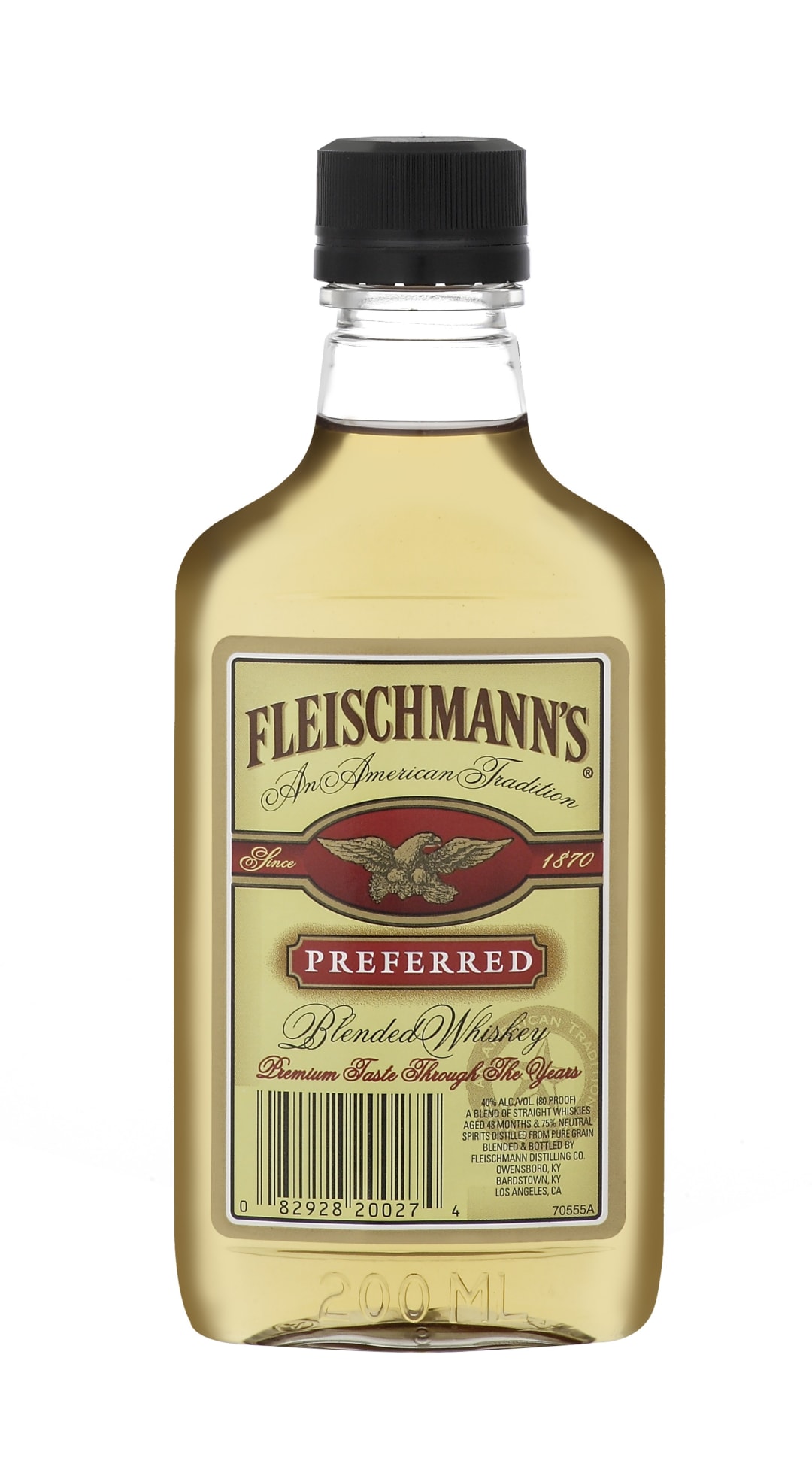 Fleischmann's Preferred Blend Whiskey 200ml 80 Proof