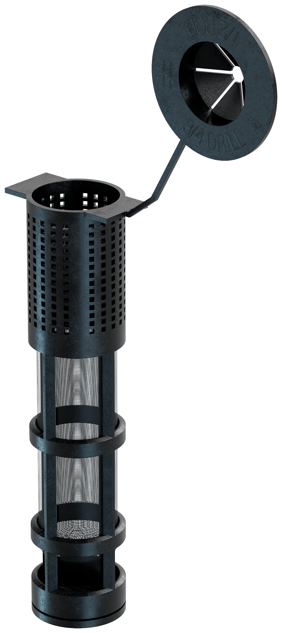 Simpson Strong-Tie EWS503P Opti-Mesh 3-1/2 in. Epoxy Adhesive Plastic Screen Tube for 1/2 in. Rod for ET-3G™ (Pack of 100)