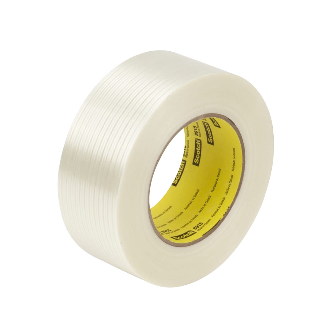 Scotch® Filament Bant 8915, Şeffaf, 12 mm x 55 m, 0.15 mm