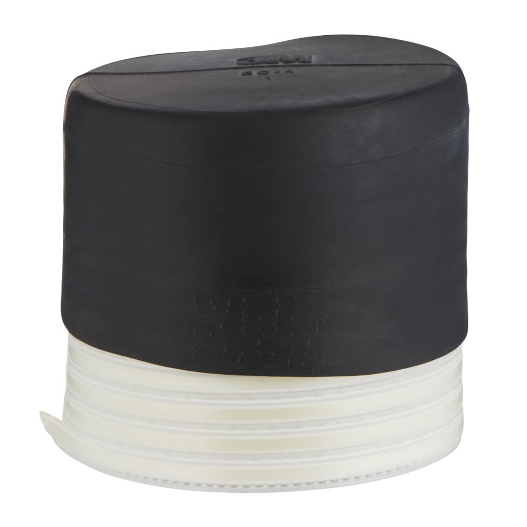 3M™ EC-4 Kaltschrumpf-Endkappe, EPDM, Schwarz, Kabel-DM 45.5 - 84.3 mm