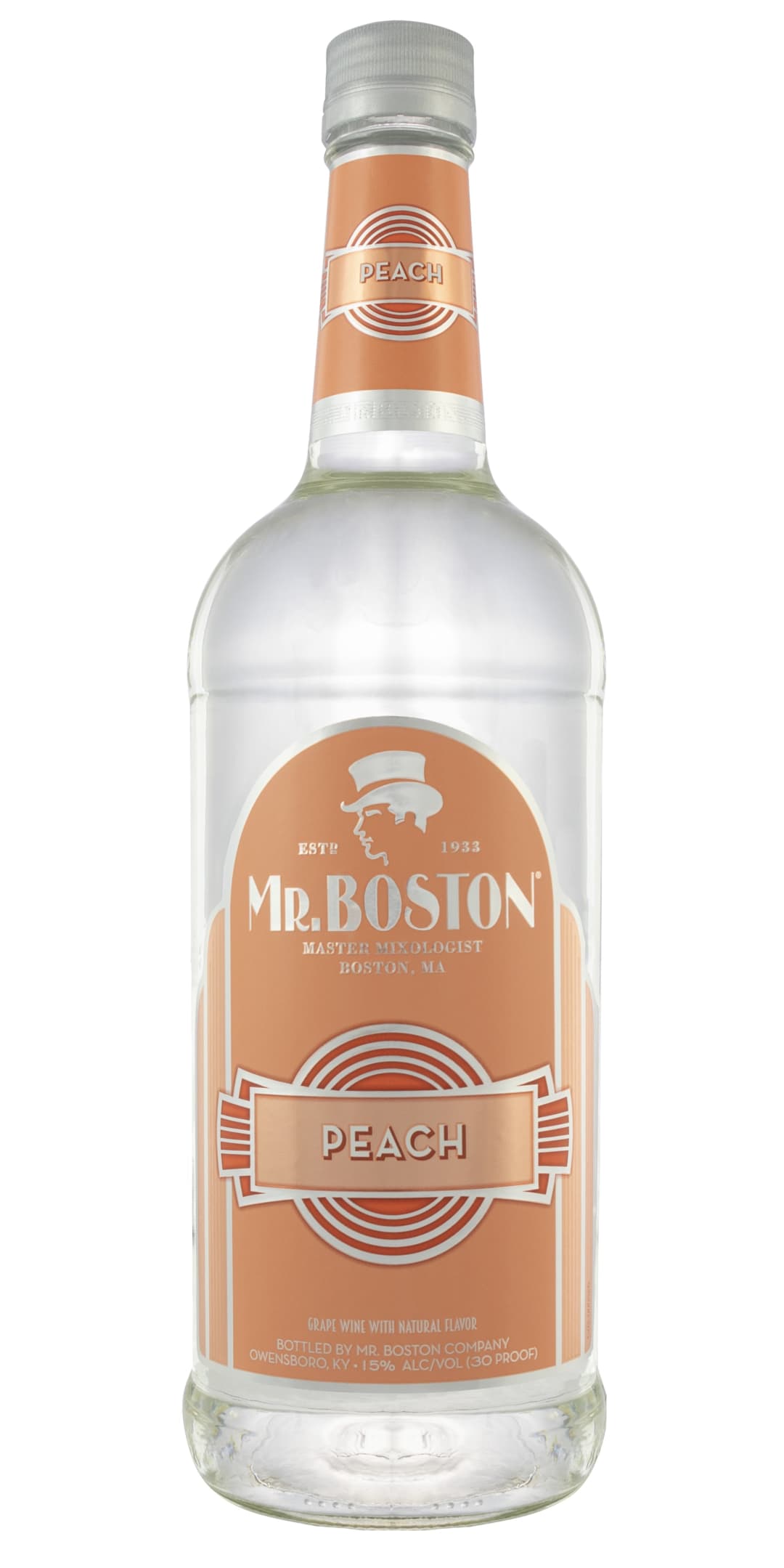 Mr. Boston Peach Grape Wine 1l 30 Proof
