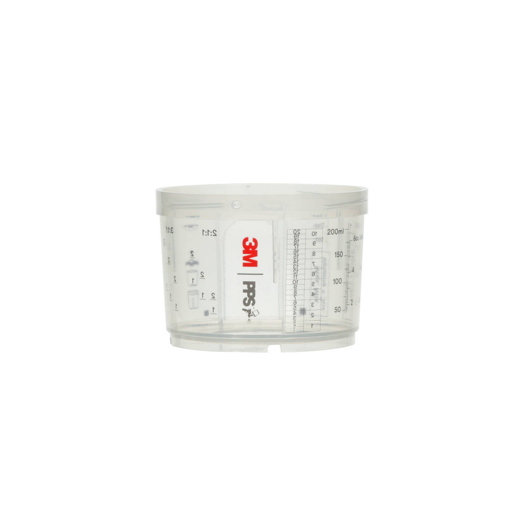 Copo de Pintura 3M™ PPS™ 2.0, 26115, Tamanho Mini 200 mL