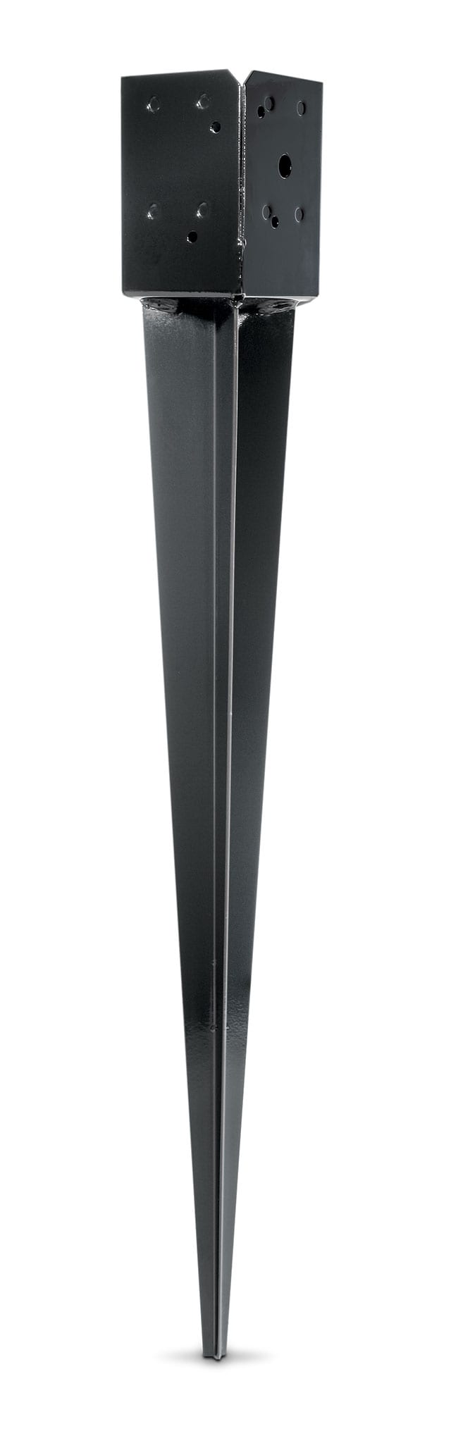 Simpson Strong-Tie FPBS44 E-Z Spike™ Black Powder-Coated Post-Base Spike for 4x4