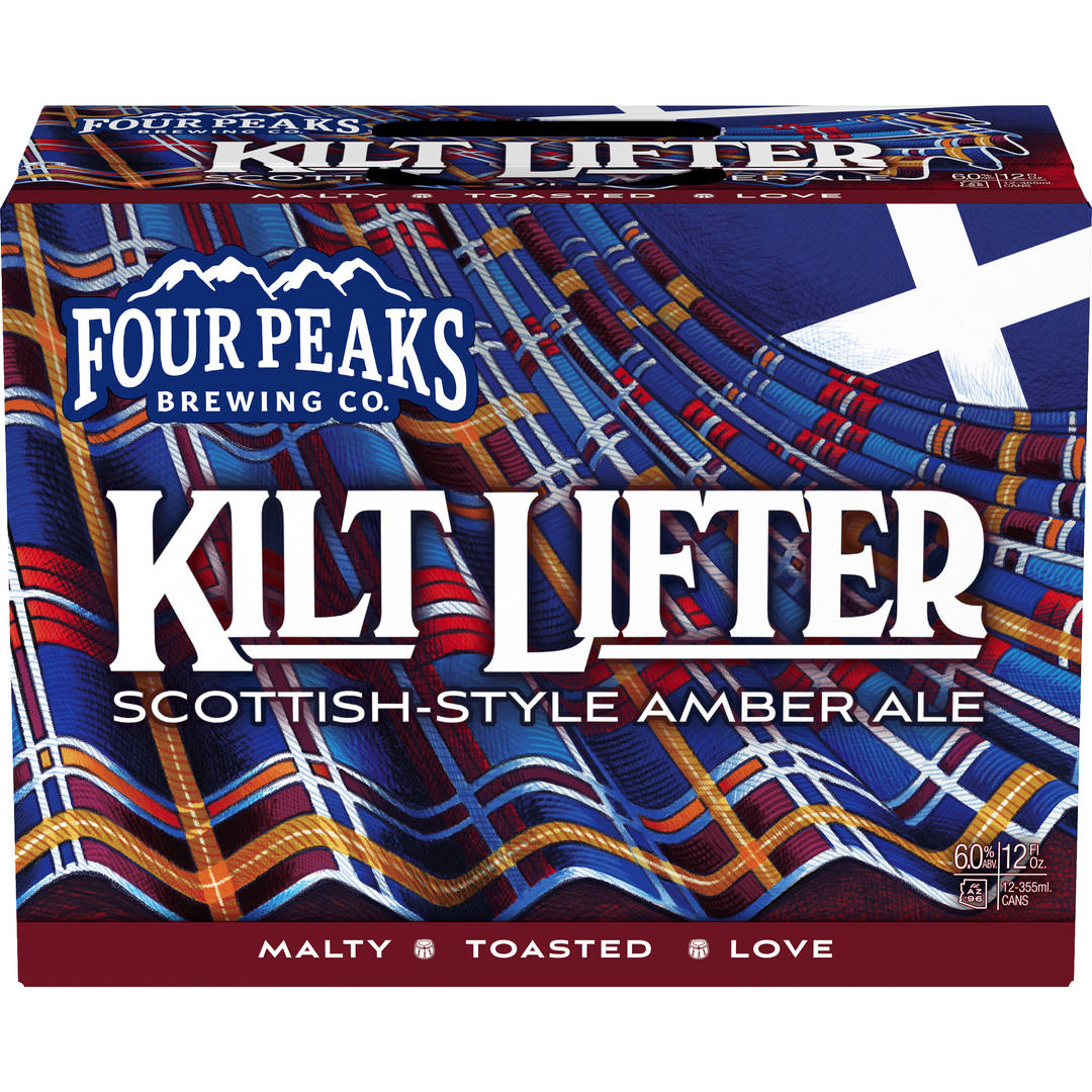 Four Peaks Kilt Lifter Scottish-Style Amber Ale, 12 Pack 12 fl. oz. Cans