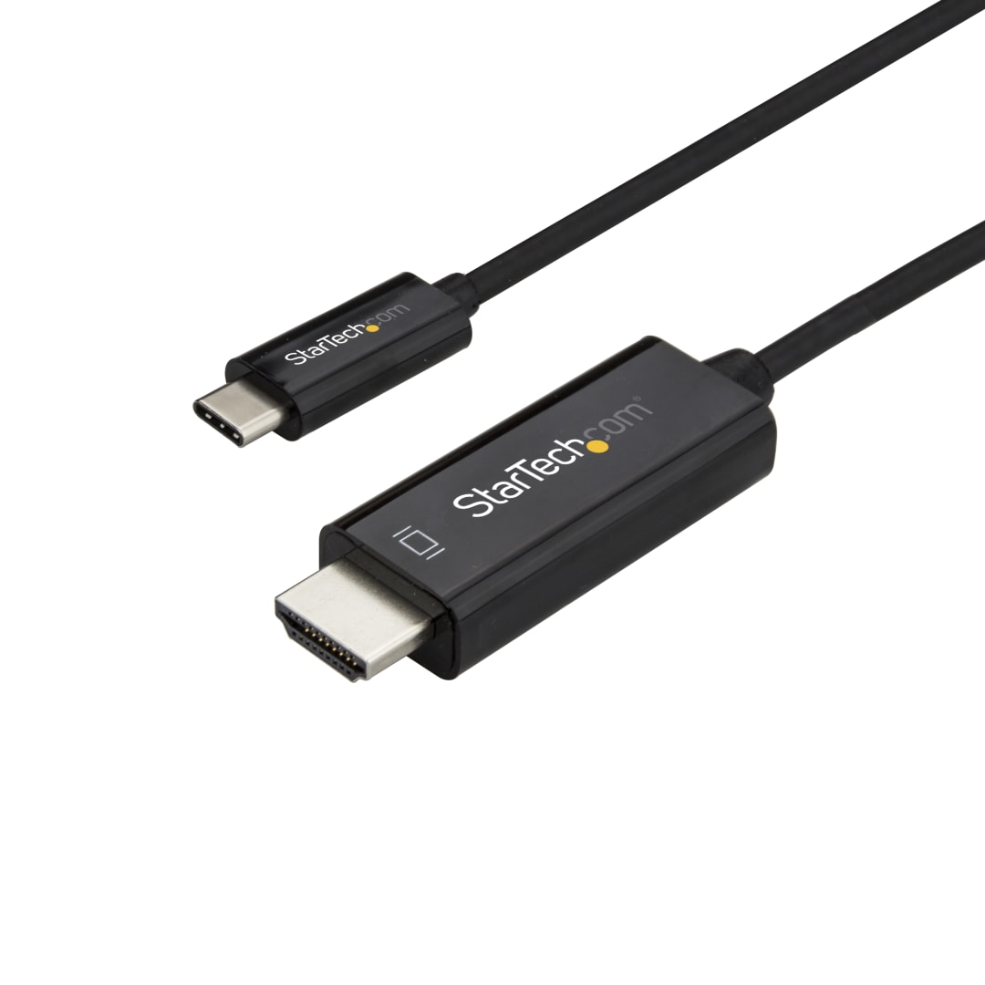 USB C to HDMI M M cable 1m Black