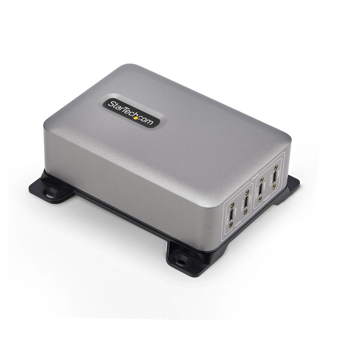 240W, Desk Charger, 4x USB-C, ANZ Power Cord, Standard SKU