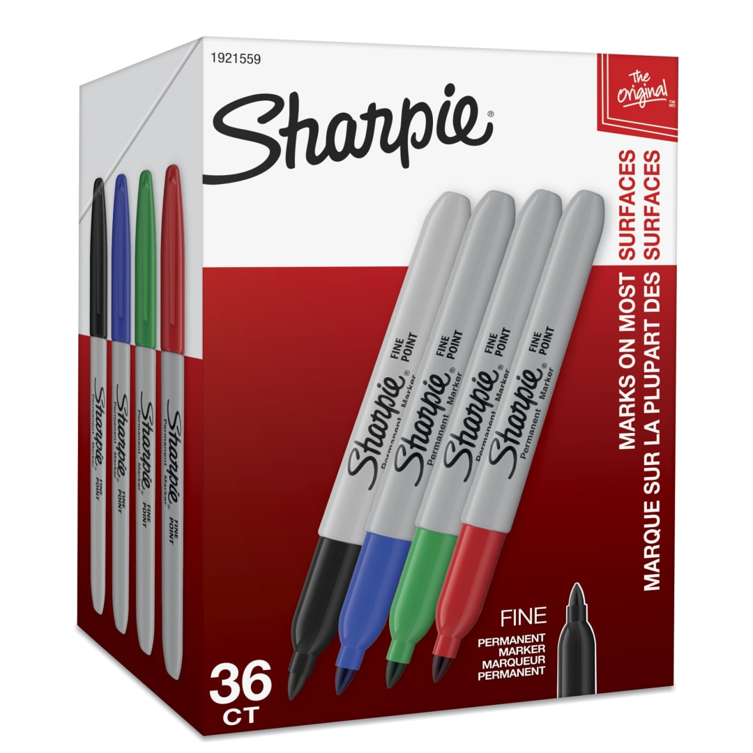 SHARPIE FINE ASSORTED 36CT