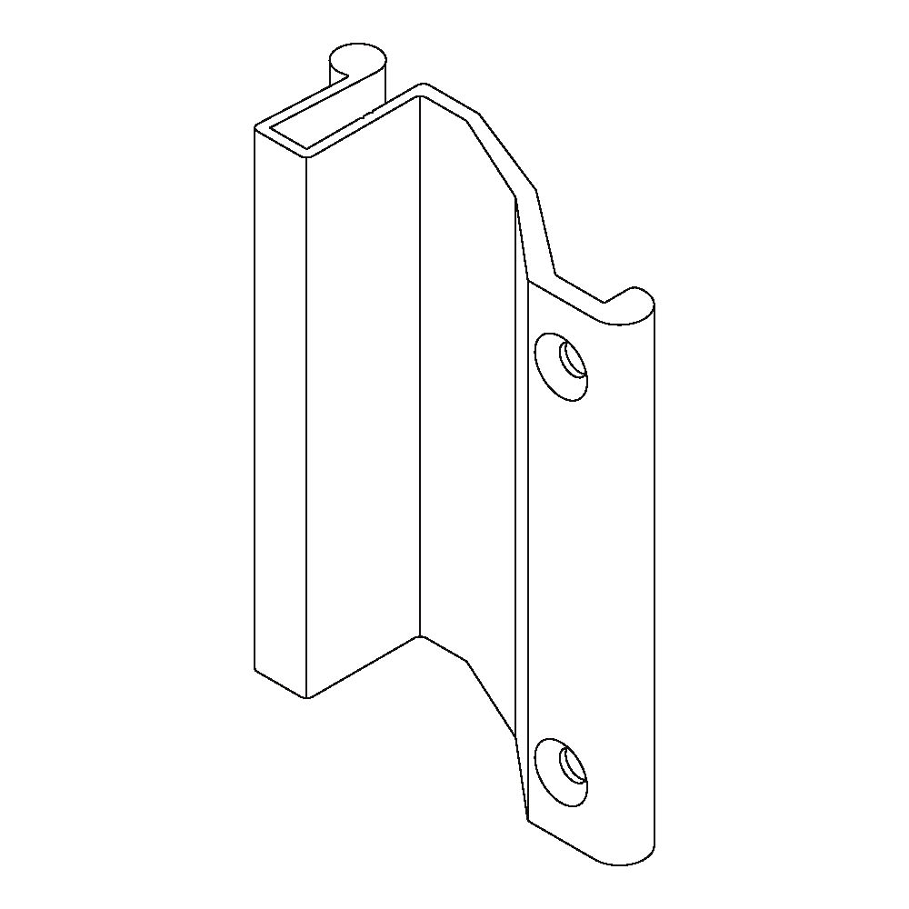 T-Bar Bracket W/Pull