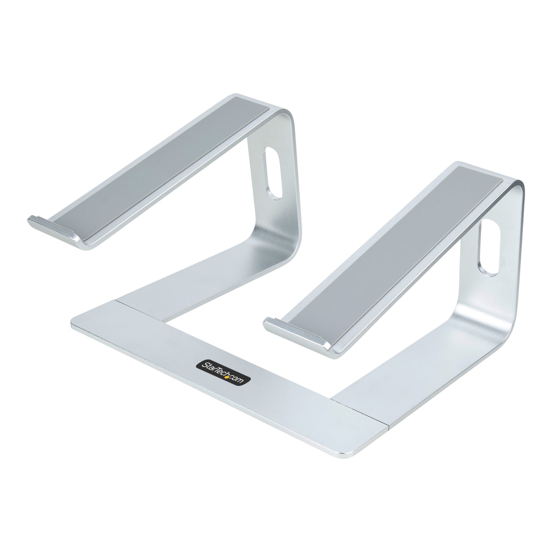 Aluminum Laptop Riser - Silver