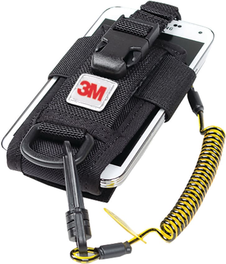 3M™ DBI-SALA® Aletler için Düşüş Koruması, Ayarlanabilir Telsiz/Cep Telefonu Kılıfı, Clip2Loop Sarmal Kablolu, Mikro D Halkalı 1500089