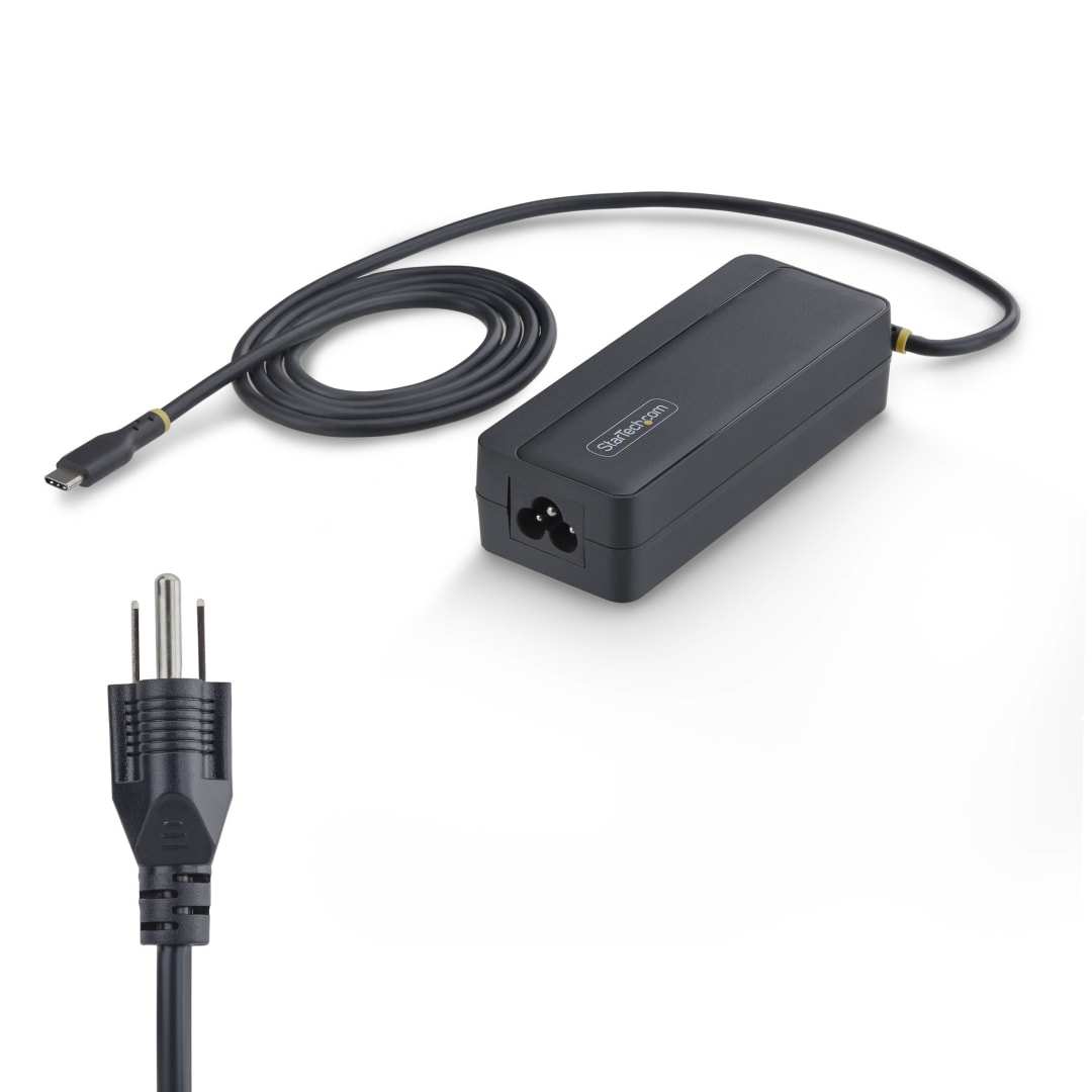 140W, Adapter Brick, 1x 6ft USB-C Tethered Cable, Black, NA