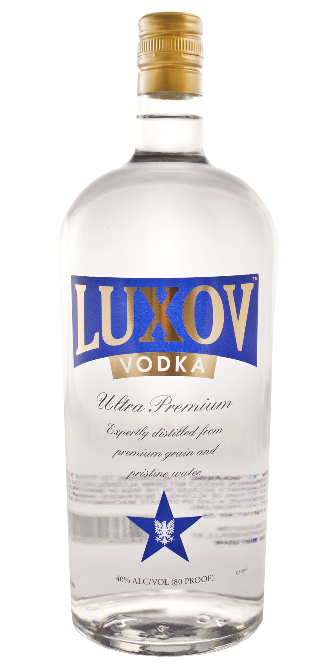 Luxov Vodka 1l 80 Proof