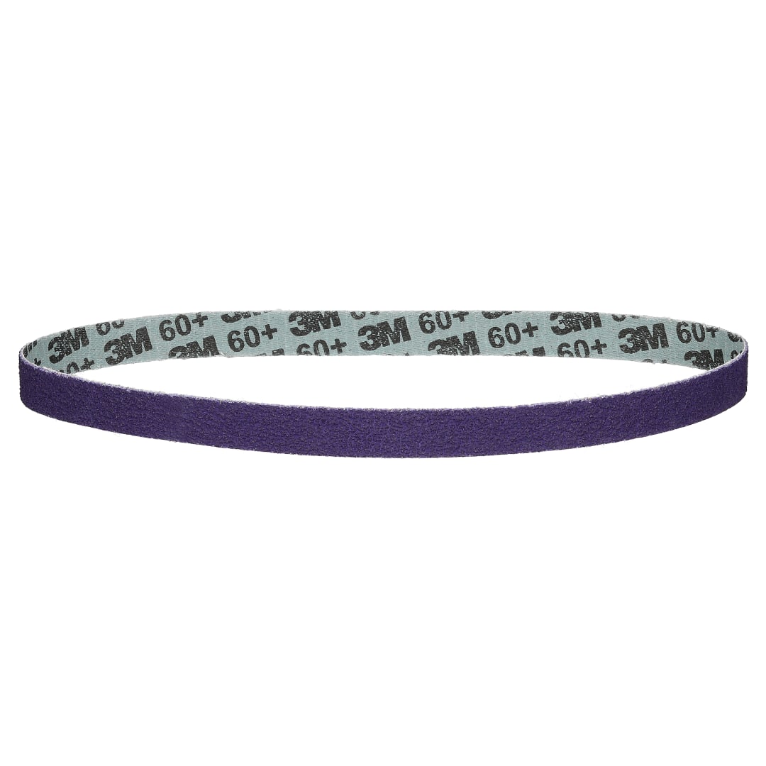 3M™ Cubitron™ 3 Brúsny pás, 12,7 mm × 457,2 mm, (1/2 palca x 18 palcov), 60+, 33473