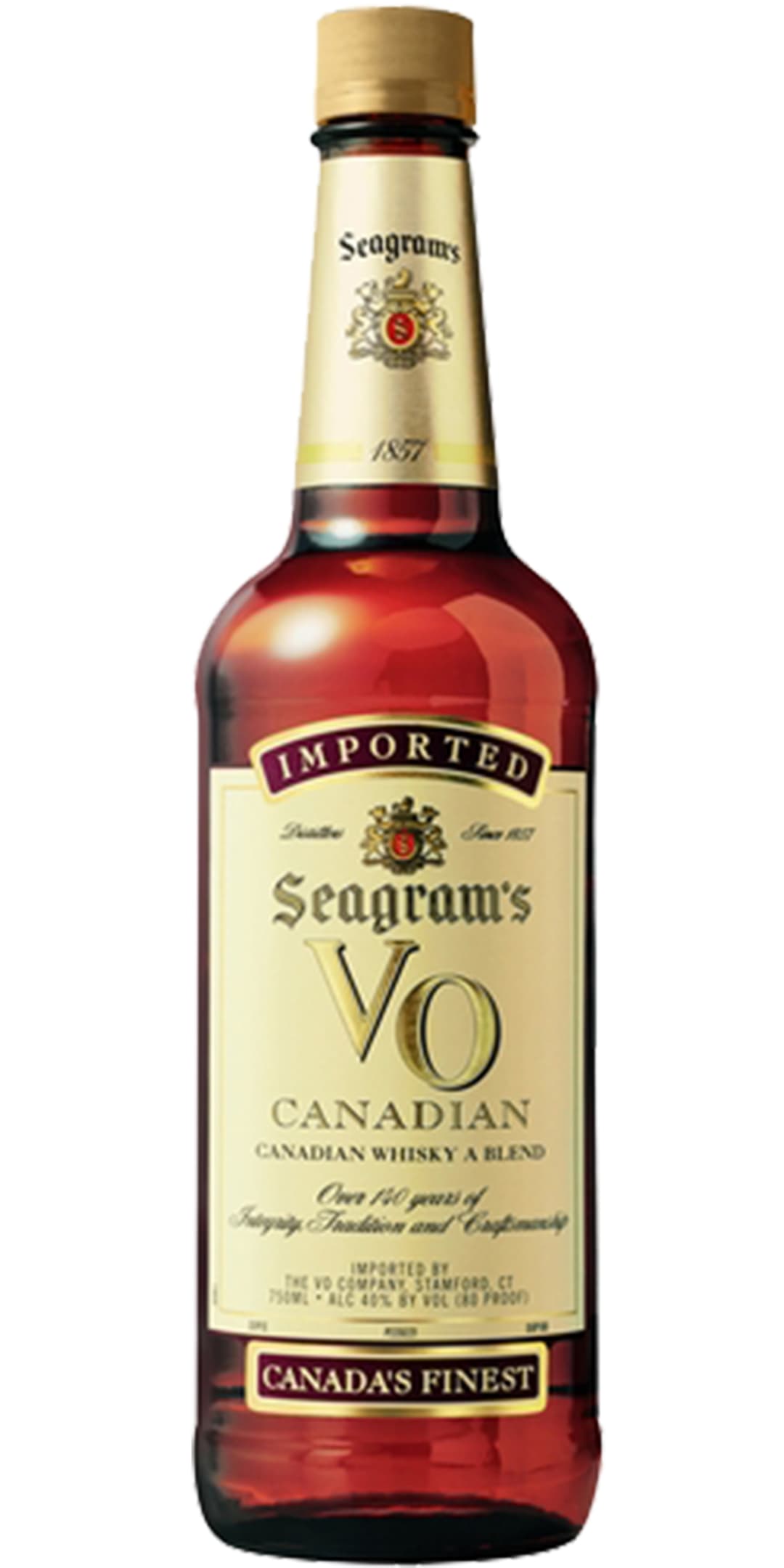 Seagram's VO Blend Canadian Whisky 1l 80 Proof