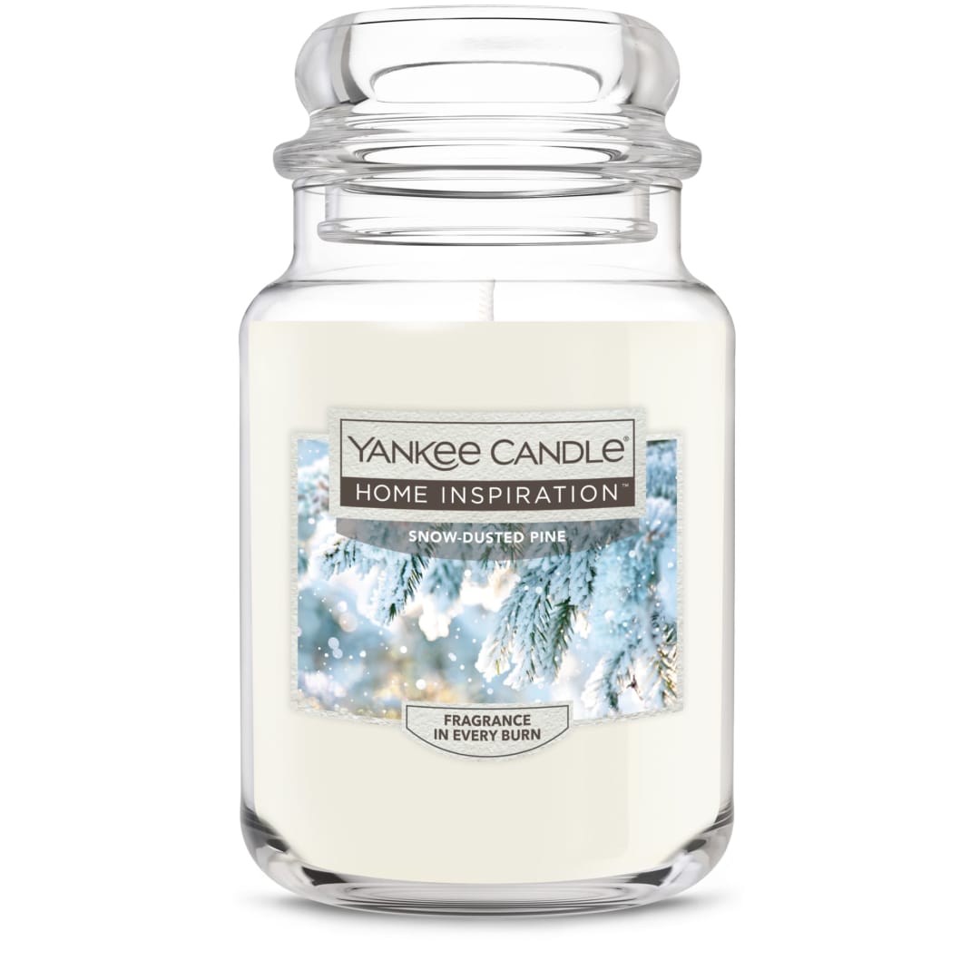 Yankee Candle Home Inspiration Snow-Dusted Pine Large Jar Candle