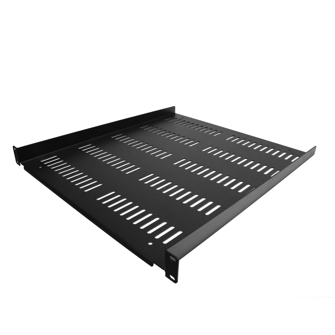 1U Rack Shelf 20 in Deep Vented