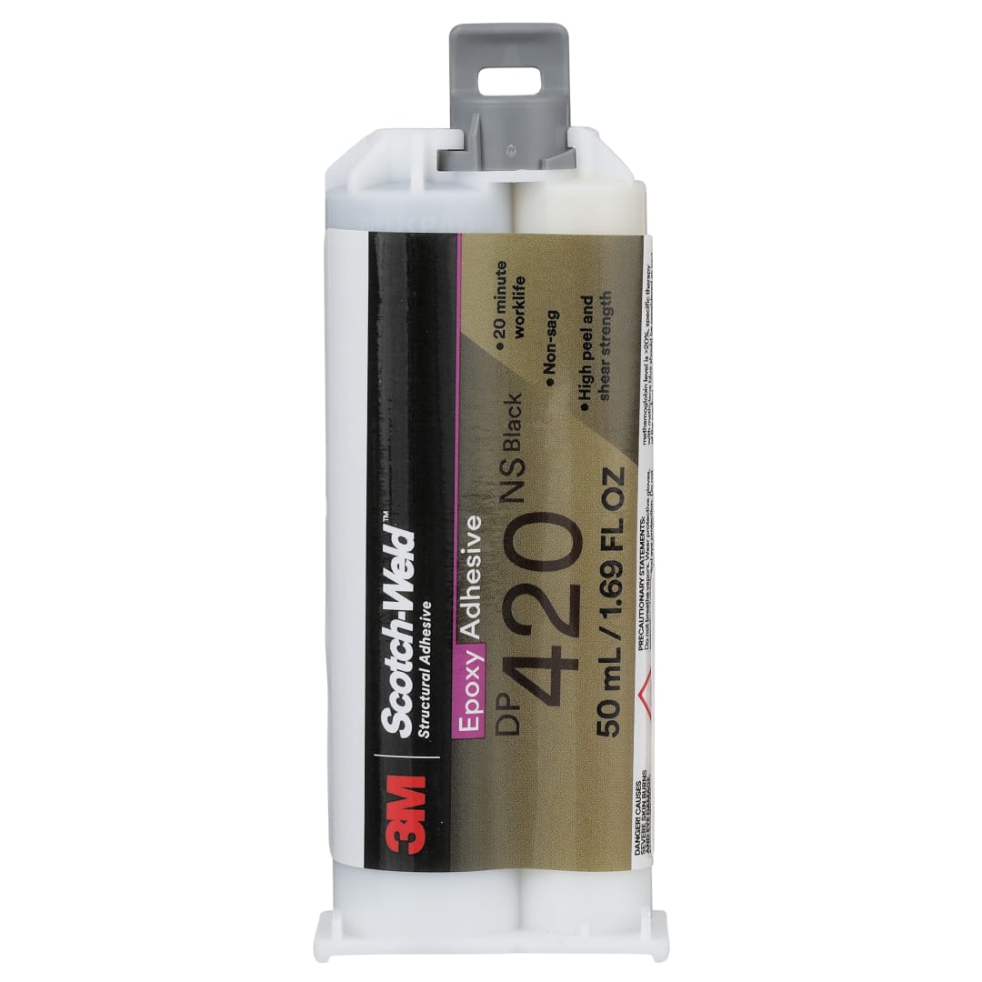 3M™ Scotch-Weld™ Epoksi Yapıştırıcı DP420NS, Siyah, 50 ml Duo-Pak