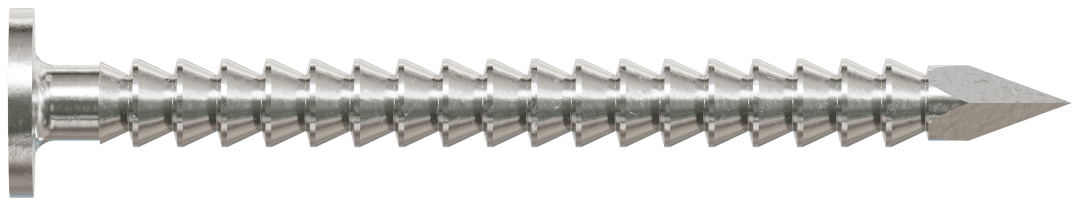 Simpson Strong-Tie T2ACN1 Common Nail, Annular Ring Shank — 1-in. x .072-in. Type 316 Stainless Steel (1 lb.) (Pack of 800)