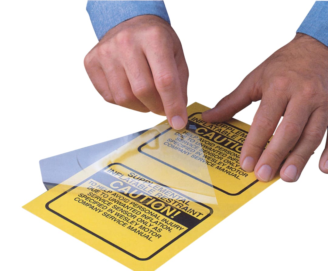 3M™ Overlaminate Label Material 7735FL, Clear, 610 mm x 508 m
