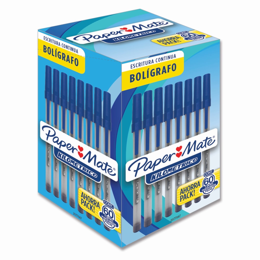 Paper Mate® Kilometrico Ballpoint Pens, Medium Point (1.0mm)